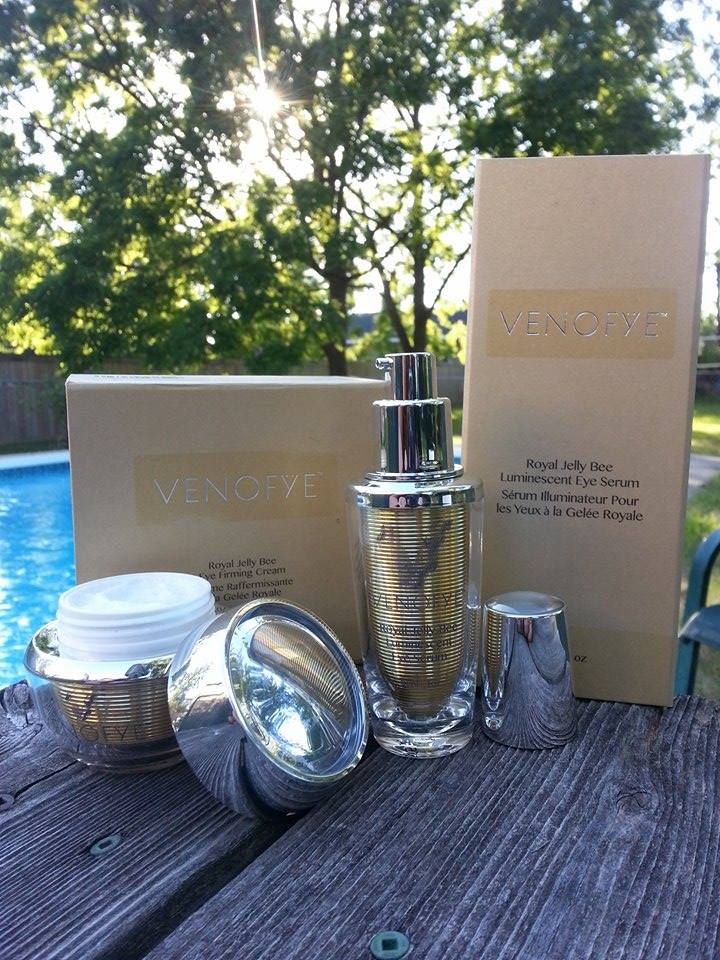 Venofye's Royal Jelly Bee Luminescent Eye Serum and Royal Jelly Bee Eye Firming Cream