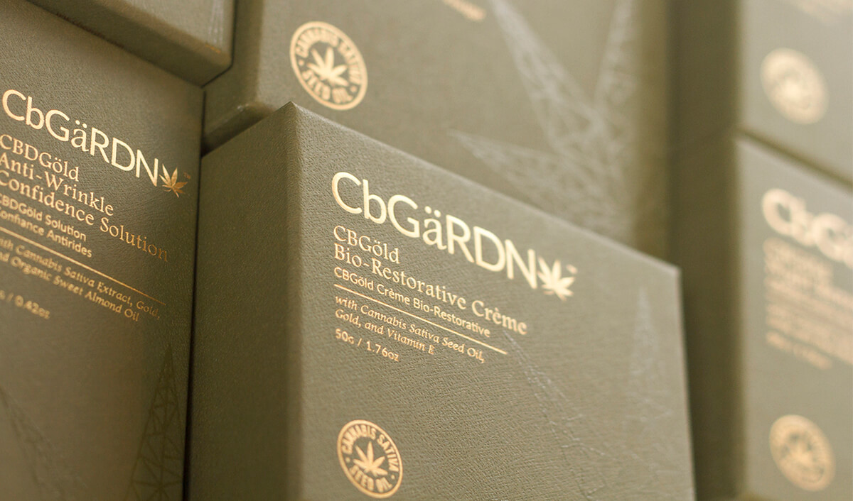 CbGaRDN box packaging