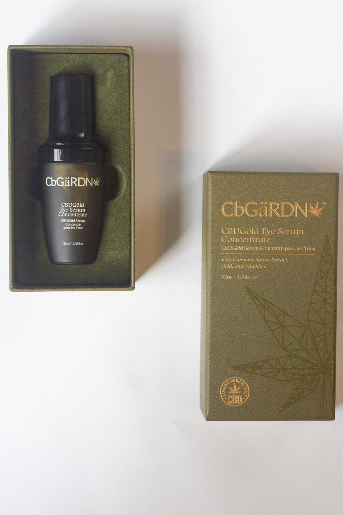 CbGaRDN Eye Serum in box