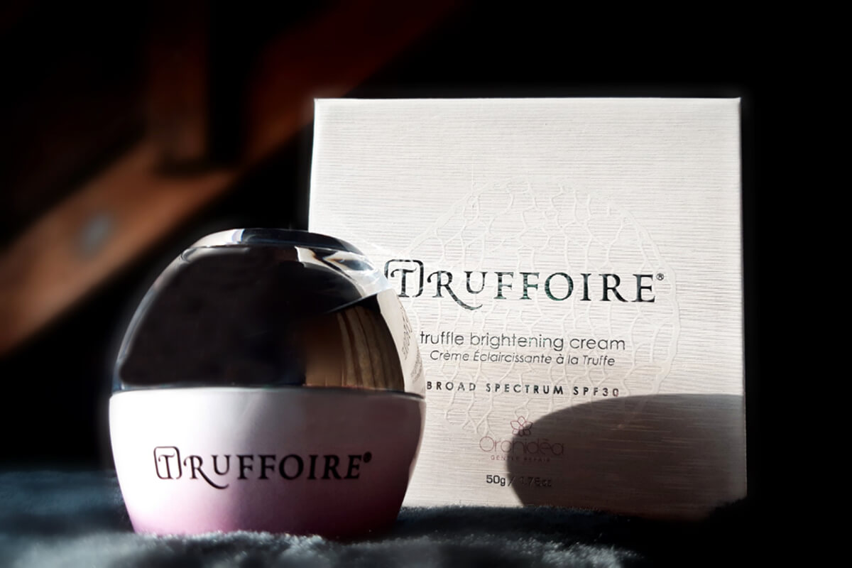 Truffoire Brightening Cream in front of box