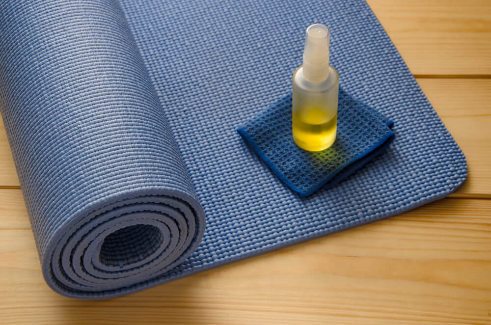 Yoga mat cleaner