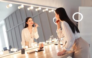 woman vanity