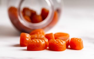 Edible retinoid gummies